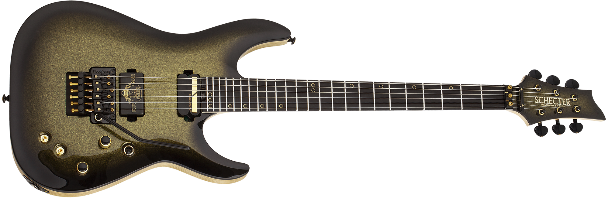 Schecter festeggia 50 anni con la Gold Anniversary Collection