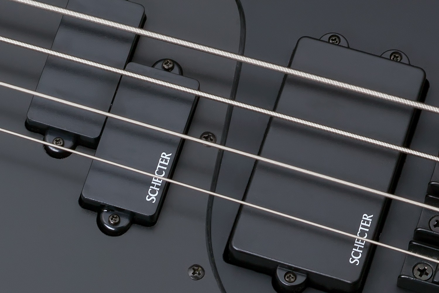 Schecter Stiletto Stealth-4 LH left-handed electric bass